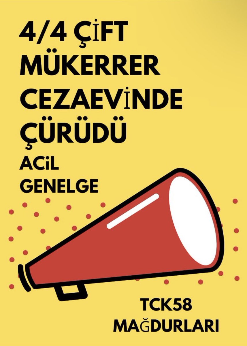 Dolunaysh's tweet photo. #CezadaAdalet4te4Felaket
2.kez tekerrür/mükerrir 4/4  uygulaması tümüyle haksız ve adaletsiz bir yasadır.
2.tekerrürün 4/4 infaz sistemi zulümdür kaldırılması gerekir.🕊️
@adalet_bakanlik @yilmaztunc @YildizFeti @RTErdogan https://t.co/aK9fqz7VbW