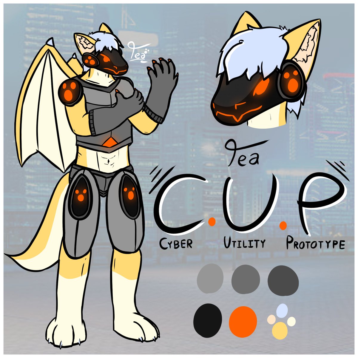 TeaDeeDerg's tweet image. Tea as a protogen, Tea C.U.P 👀
Pretty happy with how this design looks! Especially since i always loved protogens hehe
Might draw him like this more often in the future :3