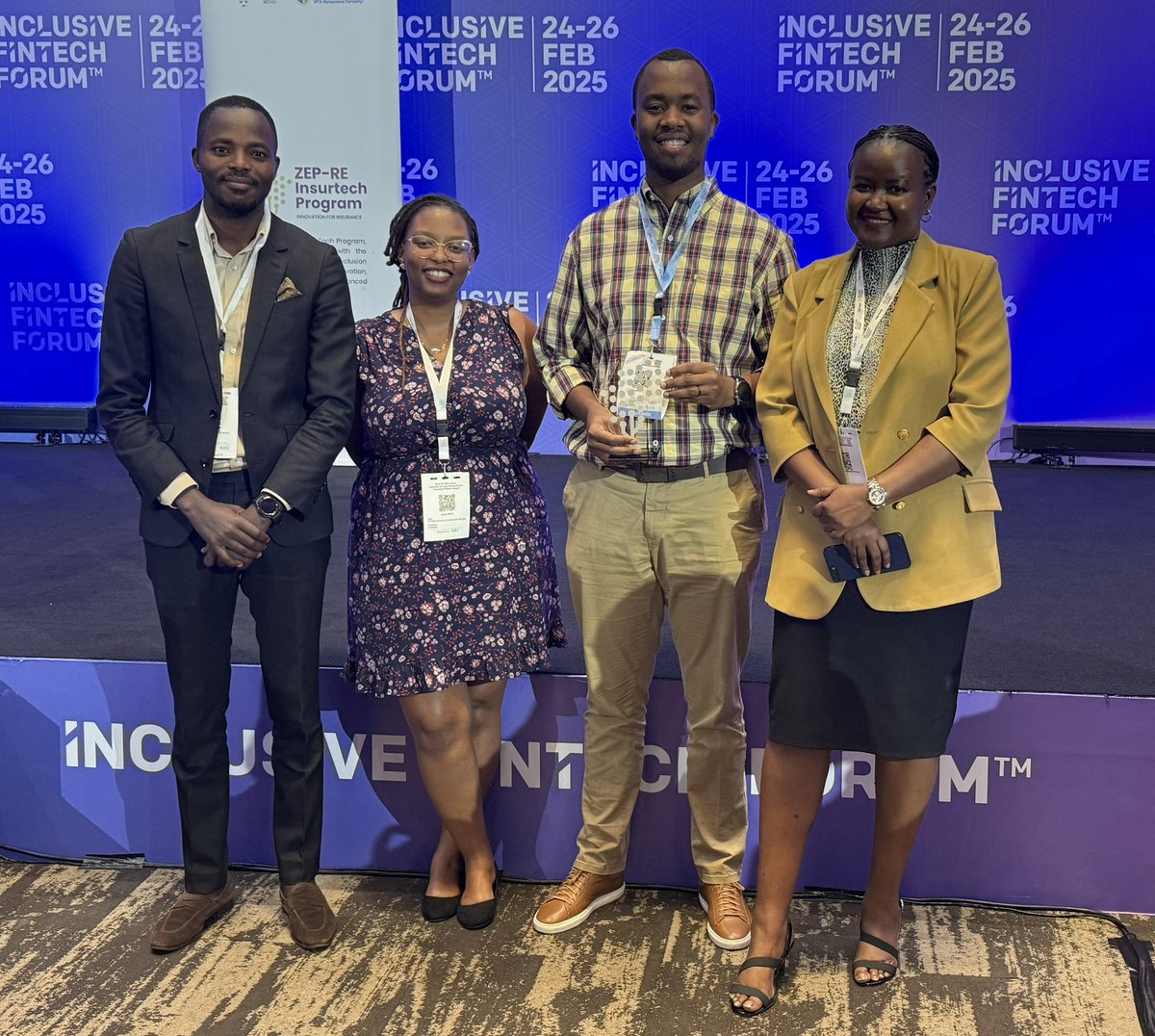 WE DID IT!🥳

<a href="/ExuusHQ/">Exuus</a> made it to the TOP 5 winners of the <a href="/ZEPRE_PTAReins/">ZEP-RE (PTA Reinsurance Company)</a> Insurtech Program 2.0! 

A massive THANK YOU to our team, partners &amp; everyone who believes in the power of innovation to drive impact. 

Onward and upward!

#IFF2025