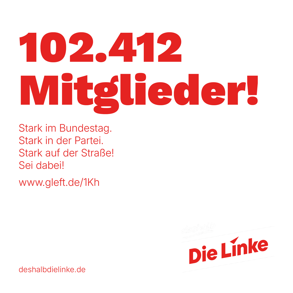 DeshalbDieLinke's tweet photo. Antifaschismus im Parlament, in der Partei und auf der Straße.

Organisier dich!

#DeshalbDieLinke https://t.co/HEfkRCzbCq