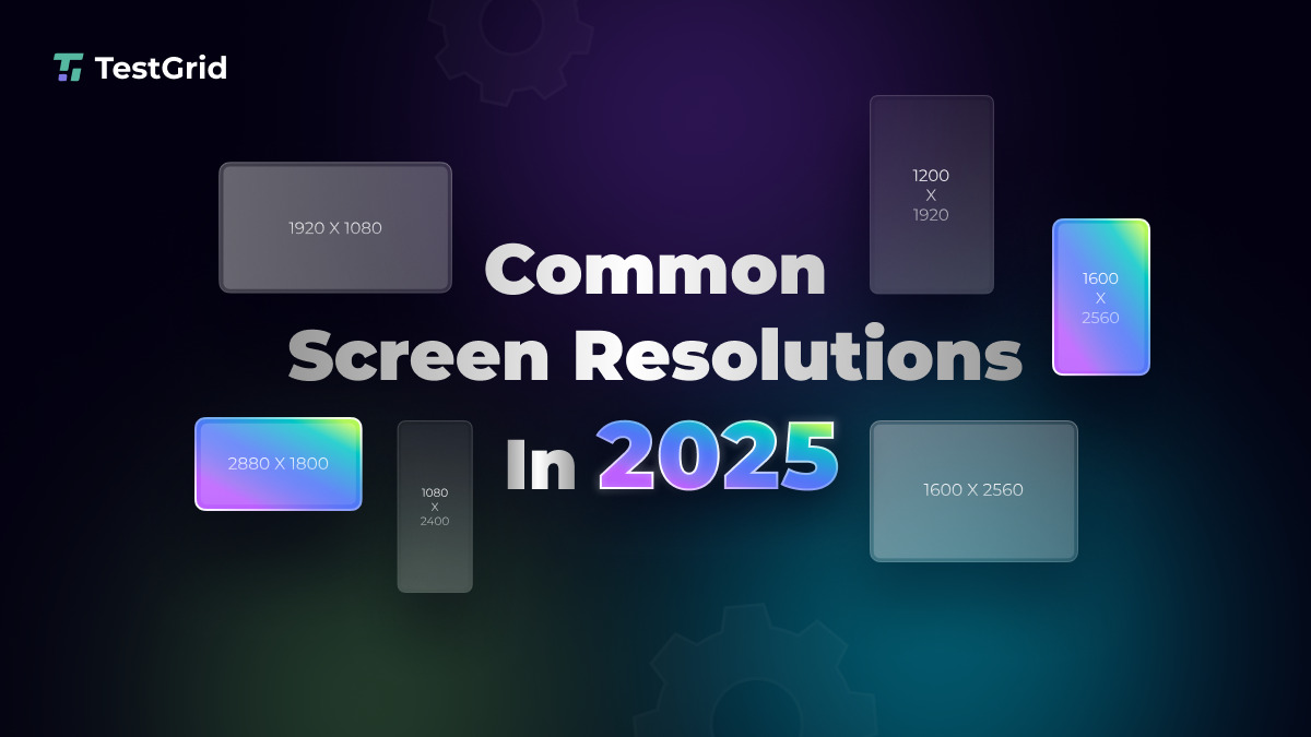 Shubham_TheQA's tweet photo. 🚀 2025 in Focus: The Most Common Screen Resolutions 📱💻

 Stay ahead with the latest trends!

🔗https://t.co/qJW4SeGNKU 

#UITesting #MobileTesting #Display #Screen #QA https://t.co/PdHr0rvvkn