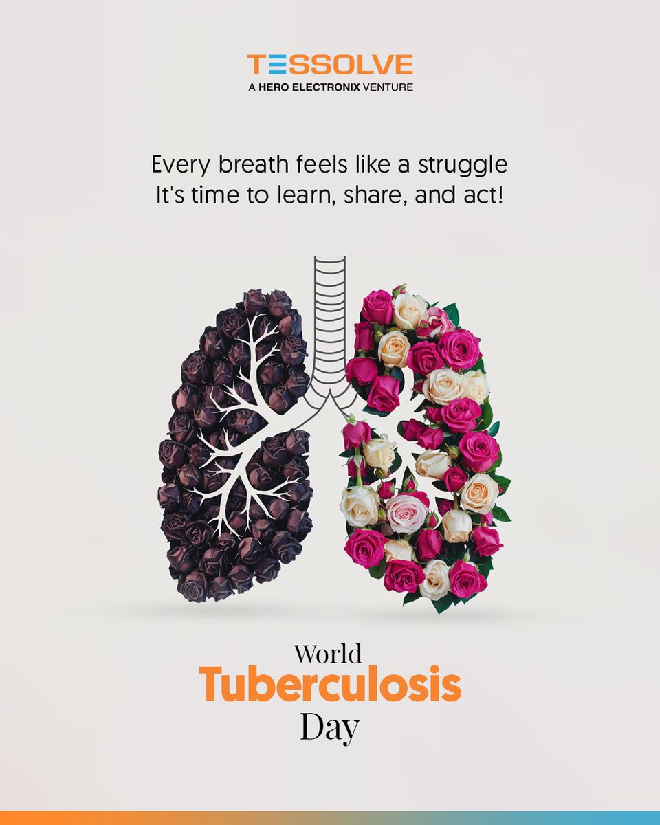 On #WorldTuberculosisDay, let's raise awareness and strive for a TB-free world. Together, we can make a difference through early detection, treatment, and prevention. 💙 #WorldTBDay #EndTB