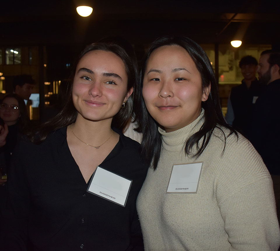 Guggenheim Securities recently hosted its annual Sophomore FOCUS program. More than 50 second-year students participated in virtual programming and prep sessions before traveling to our New York office to attend a networking reception and interviews for the 2026 Summer Analyst