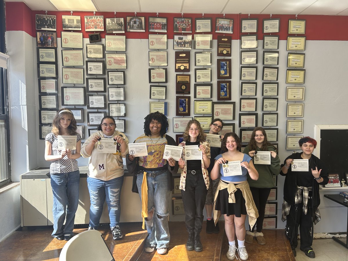 HFAA Choir students participated in OSSAA District Solo/Ensemble contest at Mustang and we had 9 Superiors that also qualify for state.