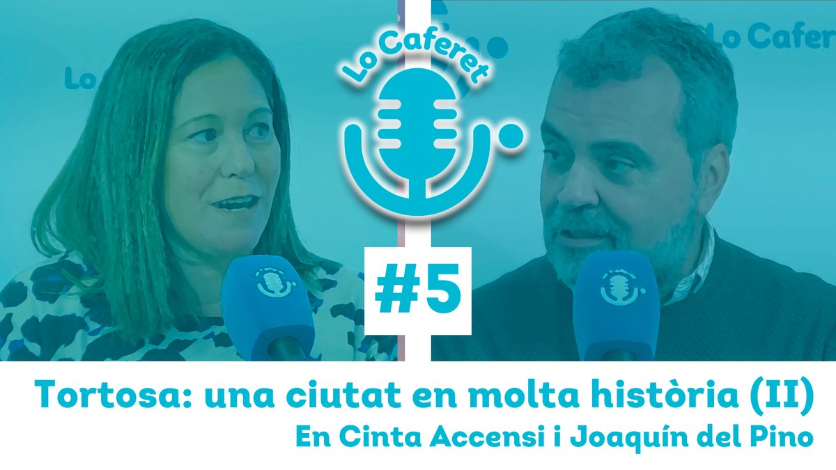 LoCaferet's tweet photo. 🎙️ Lo Caferet #5 | Tortosa: una ciutat en molta història (II)

🔴 Mira'l a YouTube! 👇🏼
https://t.co/gJb5LuJttH https://t.co/If7DAeZEOc