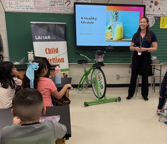 2nd &amp; 3rd graders at Travis Elementary had a blast during Innovative Day! They spent the day learning about the importance of making nutritious choices and exercise. One of the highlights included blending up their own delicious smoothies on the smoothie bike! #LCISDwefeedkids