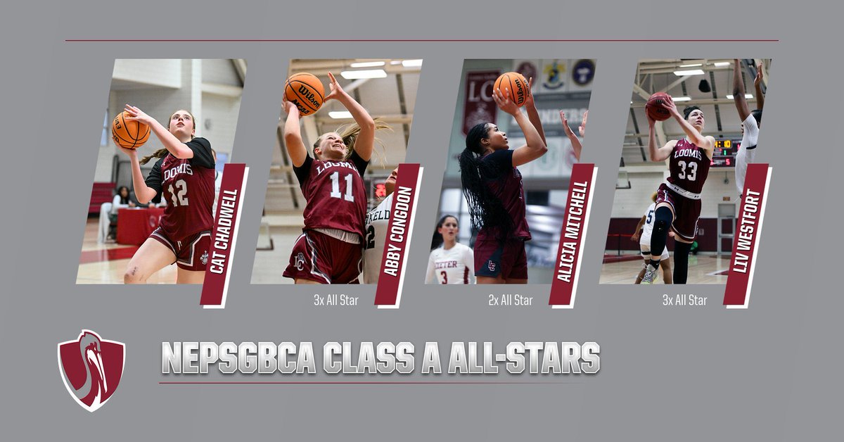 Congrats to our ⁦<a href="/NEPSGBCA/">NEPSGBCA</a>⁩ Class A All Stars! ⁦<a href="/LoomisAthletics/">Loomis Chaffee Athletics</a>⁩
