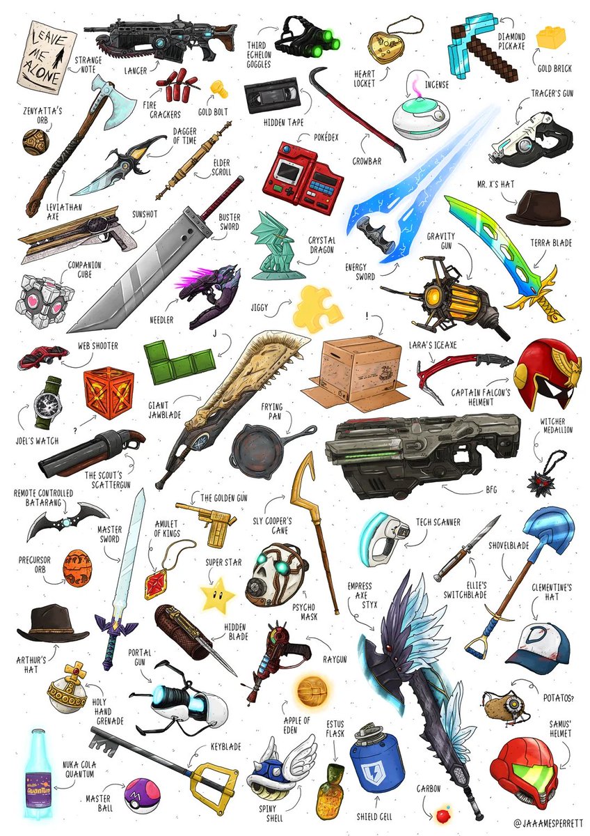 What is the most iconic weapon in all of video games?