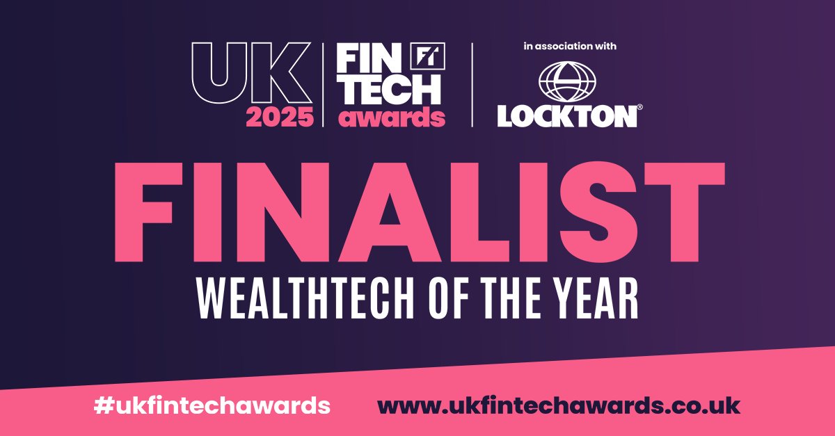 We're shortlisted for Wealthtech of the year at the UK Fintech Awards and we're pretty excited about it! 🎉

Best of luck to all the nominees and looking forward to seeing everyone at the ceremony in April 🏆

#UKFinTechAwards #Awards #Seccl
