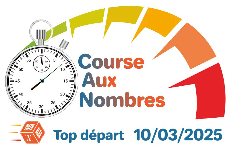 CoopMaths_fr's tweet image. #CAN2025
📢 À partir du 10 mars 2025, les sujets officiels de #CourseAuxNombres seront disponibles pour les enseignants dans la bibliothèque #MathALÉA de @CapytaleFr. 

Du CE1 à la Terminale.
Correction automatique. Récupération des scores.
+ d&apos;infos ici : coopmaths.fr/www/blog/