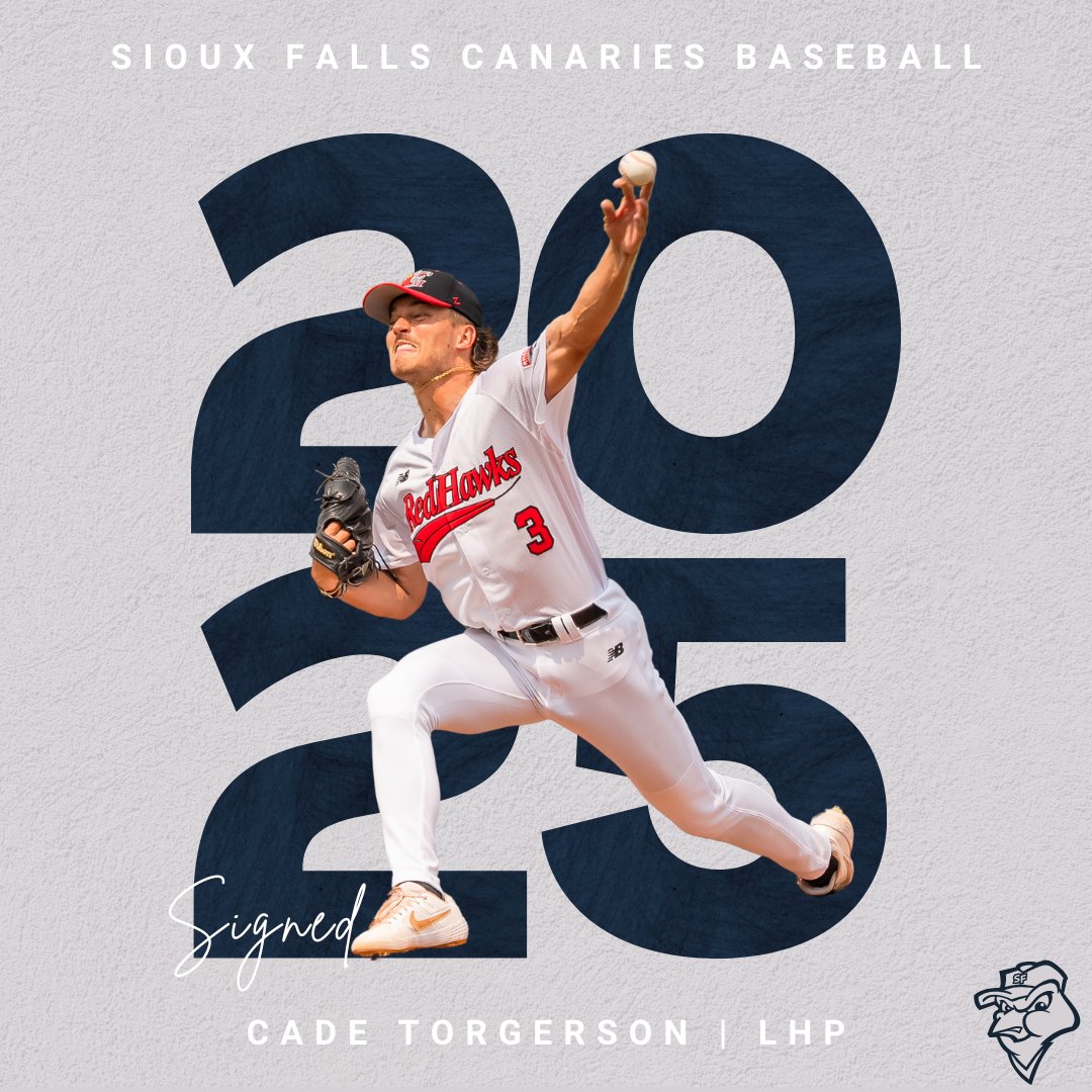 Sioux Falls Canaries (@canaries) on Twitter photo Sioux Falls Canaries Sign LHP Cade Torgerson for 2025 Season
The Sioux Falls Canaries are excited to announce the signing of left-handed pitcher Cade Torgerson.
Read the full article here: sfcanaries.com/press-box/news… Sioux Falls Canaries Sign LHP Cade Torgerson for 2025 Season
The Sioux Falls Canaries are excited to announce the signing of left-handed pitcher Cade Torgerson.
Read the full article here: sfcanaries.com/press-box/news…