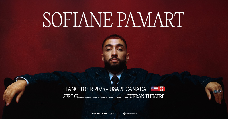 JUST ANNOUNCED: Sofiane Pamart is bringing the Piano Tour to Curran Theatre on 9/7!
🎟 Tickets go on sale this Friday at 10am!