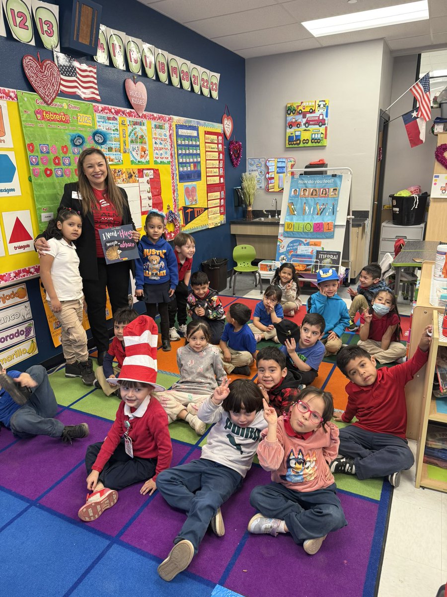 Read Across America enjoyed reading to the amazing students at Sageland Microsociety and the Parkland PreK Center! Thank you for the invitation!
