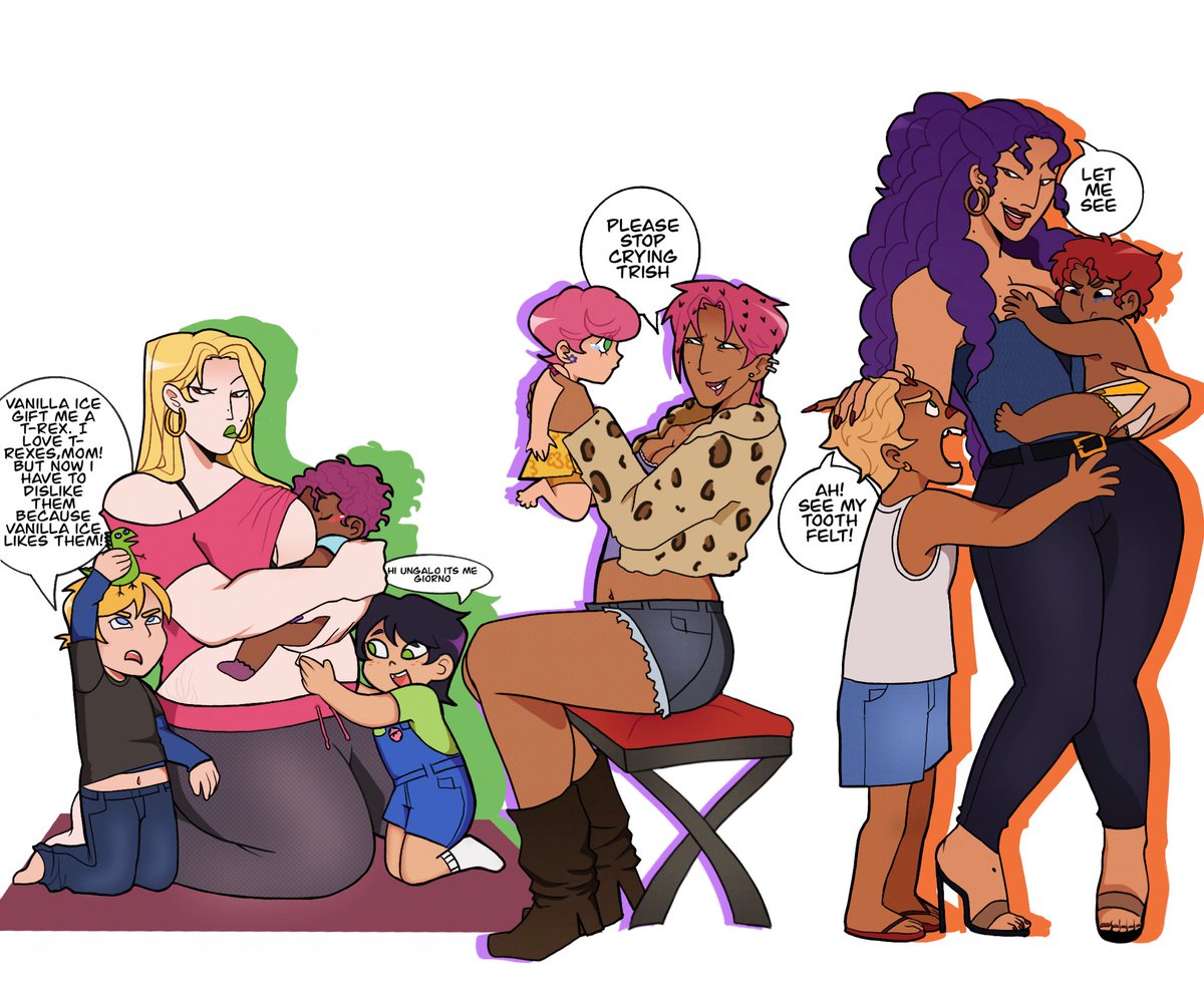 piissbug's tweet photo. Mom au but they r in their 20’s. https://t.co/8A13W80ljI