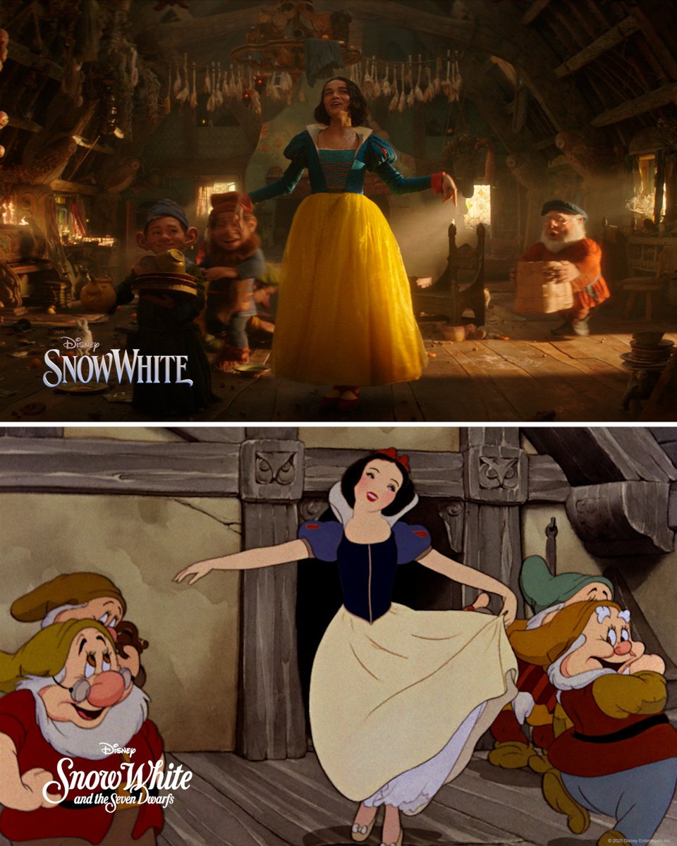 Get ready to re-live this magical movie scene in Disney's #SnowWhite, in theatres March 21.