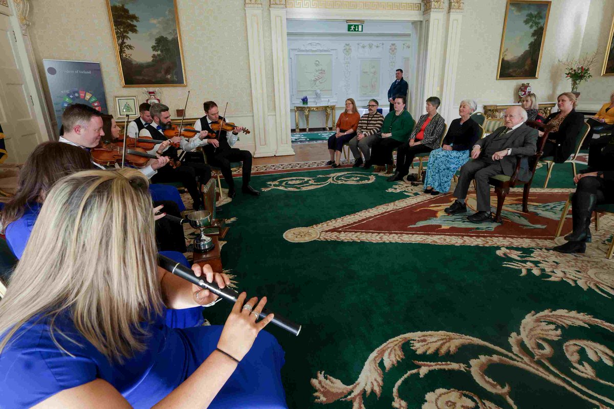President of Ireland tweet media