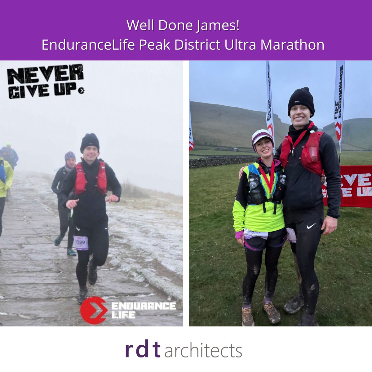 James Conquers the <a href="/endurancelife/">ENDURANCELIFE</a> #PeakDistrict!
Our Architectural Assistant conquered his toughest challenge yet covering  42 km, 2,200m of elevation and a moving time of 8 hours 40 – a true test of endurance and raised vital funds for <a href="/salvationarmyuk/">The Salvation Army</a> 
#Congratulations👏