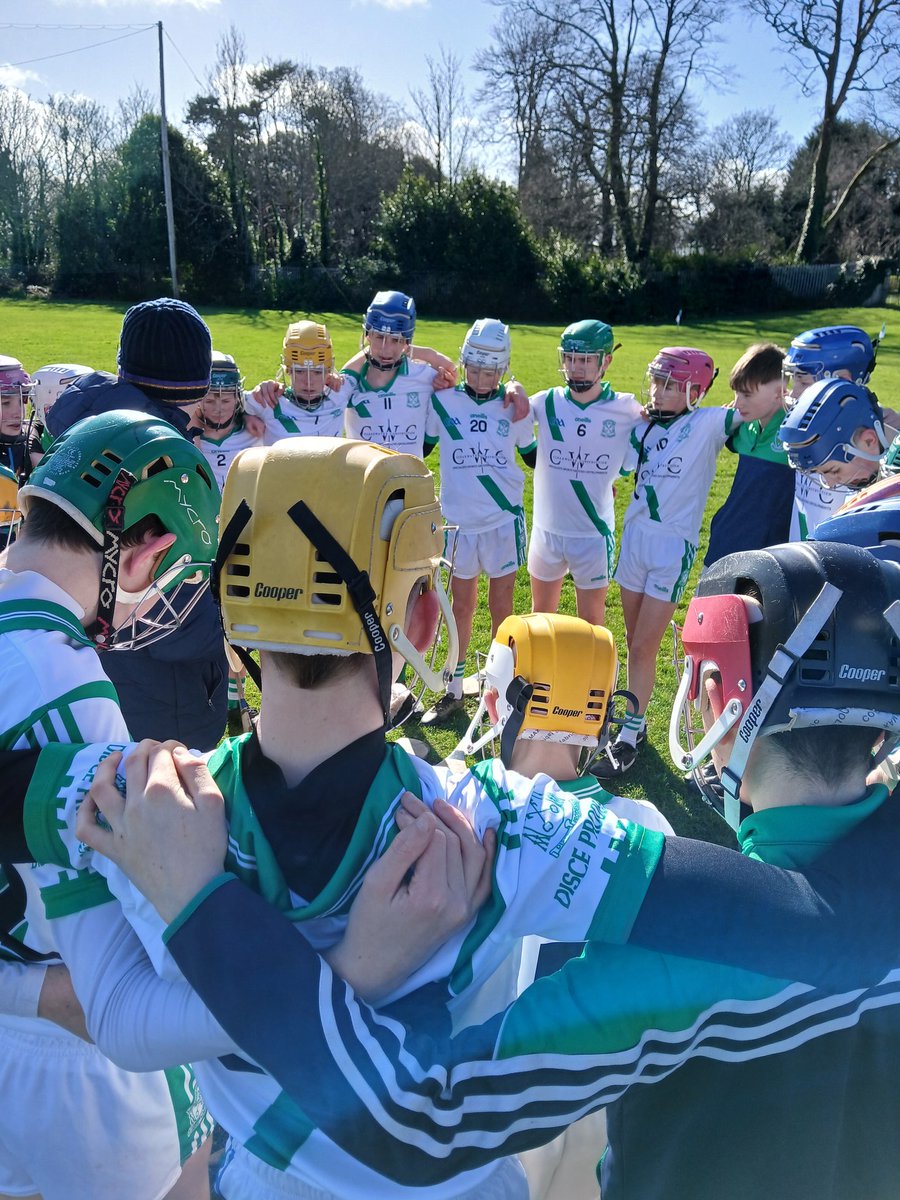 SPC_GAA's tweet photo. Well done to our 1st Year Hurlers on their victory against Gorey CS today in the semi final of the Wexford Schools Hurling Competition. We are really looking forward to the final in Wexford Park this Saturday before the Wexford V Galway game. #ClearwaterConstruction
#TheSash https://t.co/VwnvOQcVLU