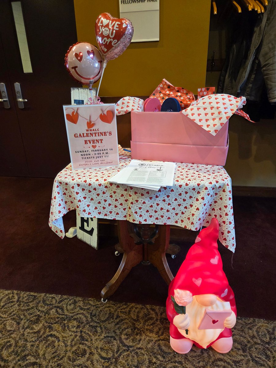 Thank you to St. John's Lutheran Church for choosing The Rescue Mission as the recipient for their Galentines event!