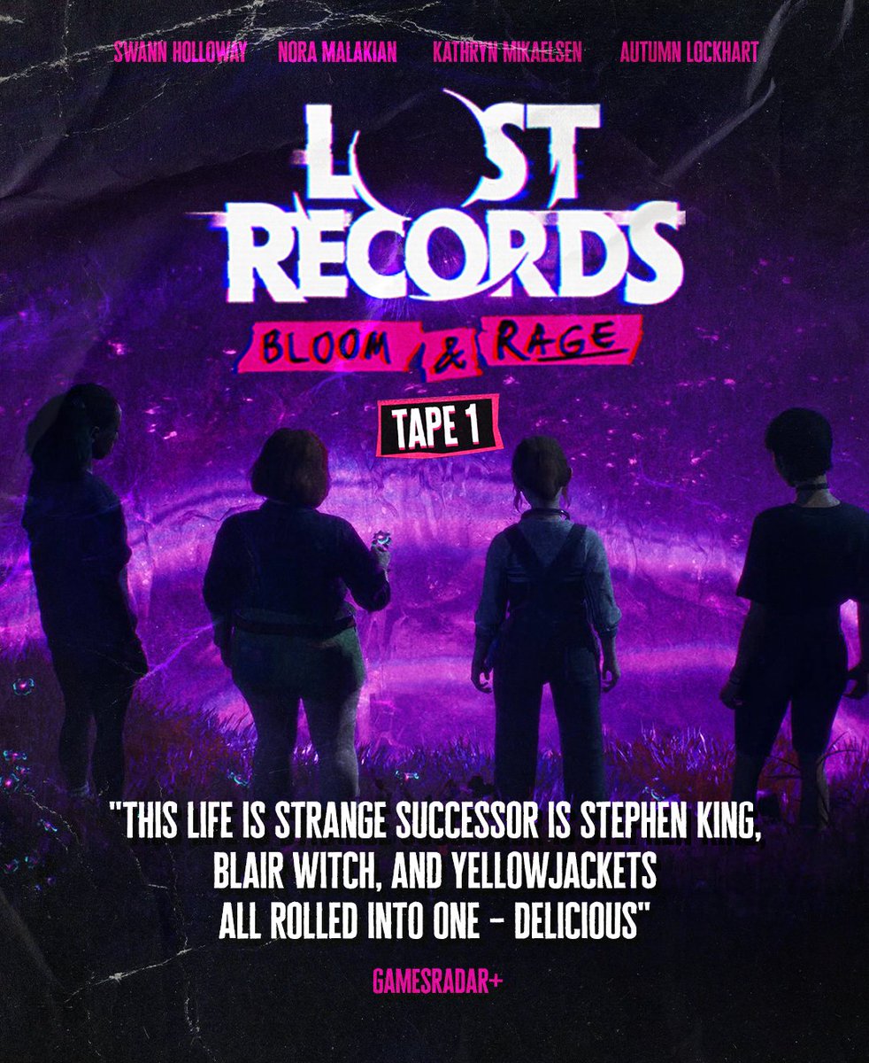 Thanks for the kind words! We love seeing your takes on Bloom &amp; Rage 📼