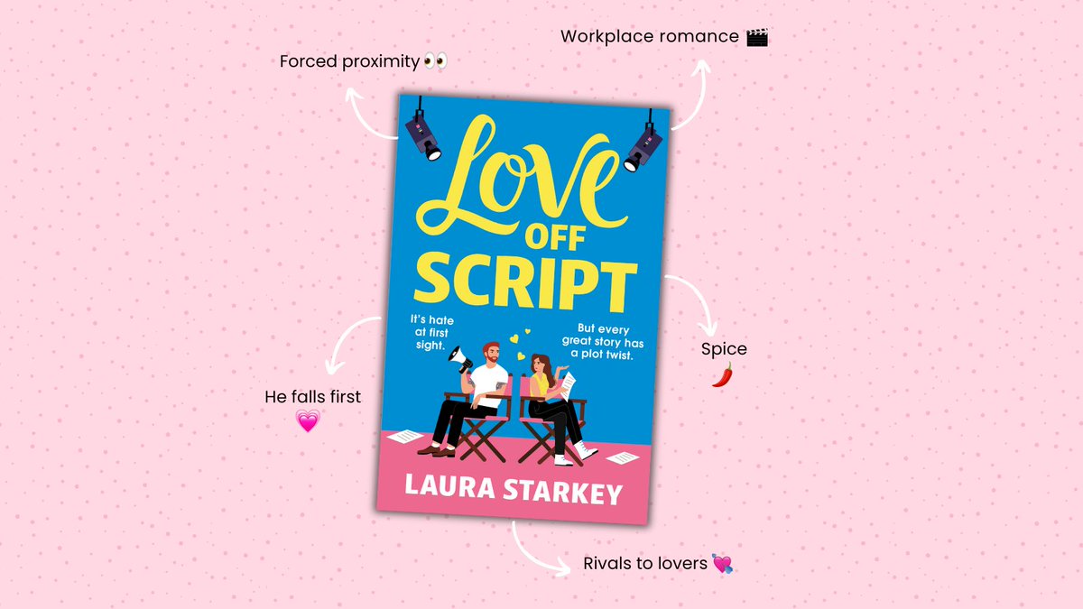 2 weeks to go! 

Love Off Script by @laurastarkey is almost here 🎬

Here's a sneak-peek of what you can expect from this swoonworthy story 💘

Available to pre-order now #eBook, #audio and #paperback
