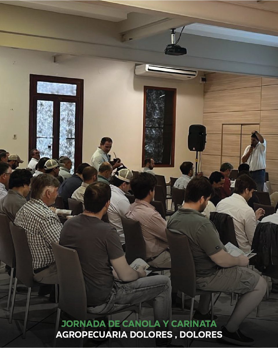 NufarmUy's tweet photo. Comenzamos el ciclo de 4 jornadas en diferentes puntos del país, hoy nos encontramos en Dolores, junto a @Unicampo y @BRACARSRL . 
Actualización de #Colza y #Carinata
Nuseed, valor más allá del rendimiento https://t.co/cFFNquos9S