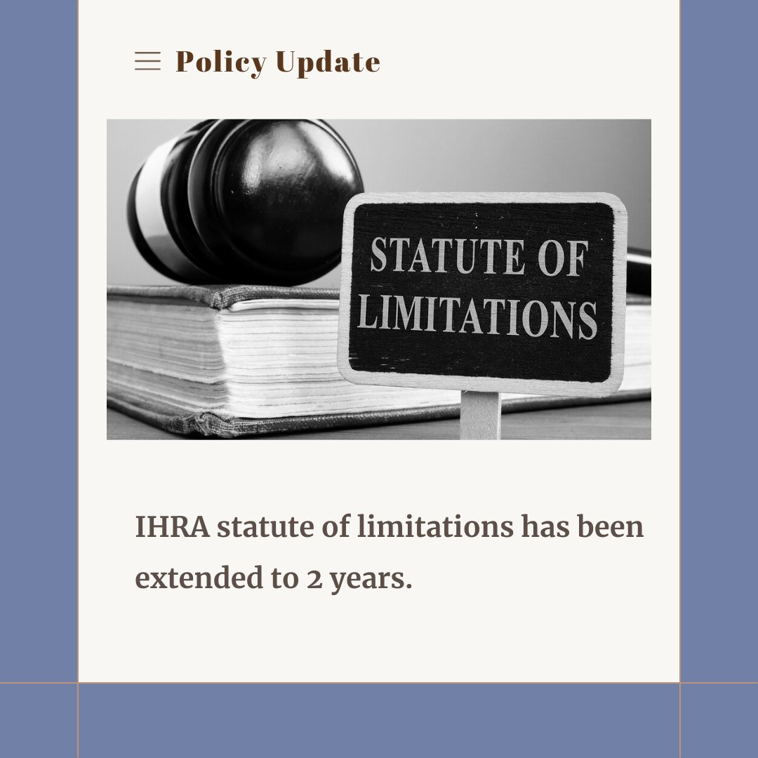Policy Update!

To learn more, visit: dhr.illinois.gov/about-us/idhr-…