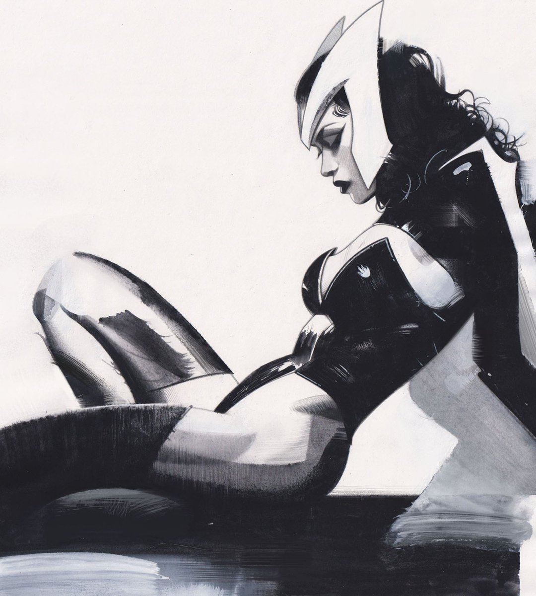 Jeff Dekal commission example #comicart #comicbooks #comics #como #lakecomo