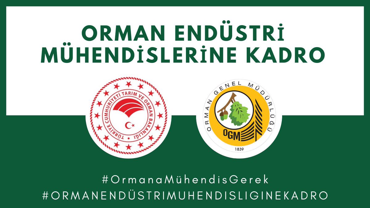 TR OEMBİR (@troembir) on Twitter photo Sn. Bakanımız <a href="/ibrahimyumakli/">İbrahim Yumaklı</a> ‘a vermiş olduğu müjde için teşekkür ediyor bu atamalarda Orman Endüstri ve Ağaç İşleri Endüstri Mühendislerininde istihdamı hususunda desteklerini arzu ediyoruz.
#yeşilvatan #birliktedahagüçlüogm
#ormanendüstrimühendisliğinekadro Sn. Bakanımız <a href="/ibrahimyumakli/">İbrahim Yumaklı</a> ‘a vermiş olduğu müjde için teşekkür ediyor bu atamalarda Orman Endüstri ve Ağaç İşleri Endüstri Mühendislerininde istihdamı hususunda desteklerini arzu ediyoruz.
#yeşilvatan #birliktedahagüçlüogm
#ormanendüstrimühendisliğinekadro