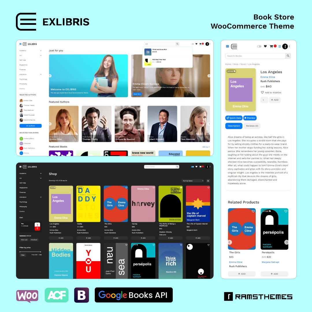 RamsThemes's tweet image. EXLIBRIS New Update 1.2.2.6 (Routine Update) now available ☑️

➡️ ramsthe.me/exlibris 

#Bookstore #GoogleBooksAPI #BookLovers #BookstoreUpdate #ReadingCommunity #WordPress #Themes #WooCommerce