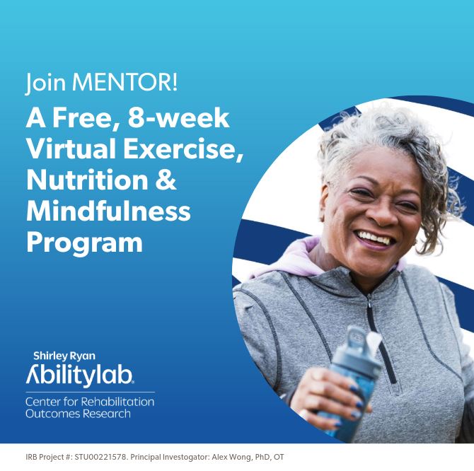 We are recruiting for MENTOR, a free, 8-week online wellness program for people with mobility limitations. Get customized exercise classes, cooking demos &amp; more! A free box of exercise equipment is yours to keep! loom.ly/MYFht_I
<a href="/NCHPAD/">NCHPAD</a>