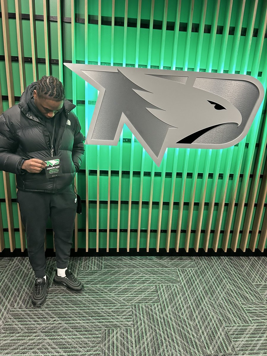 CalebKamara2026's tweet photo. Had a great time checking out the school and track program at the University of North Dakota last weekend! @UNDtrackfieldXC https://t.co/SrafDfE4VV