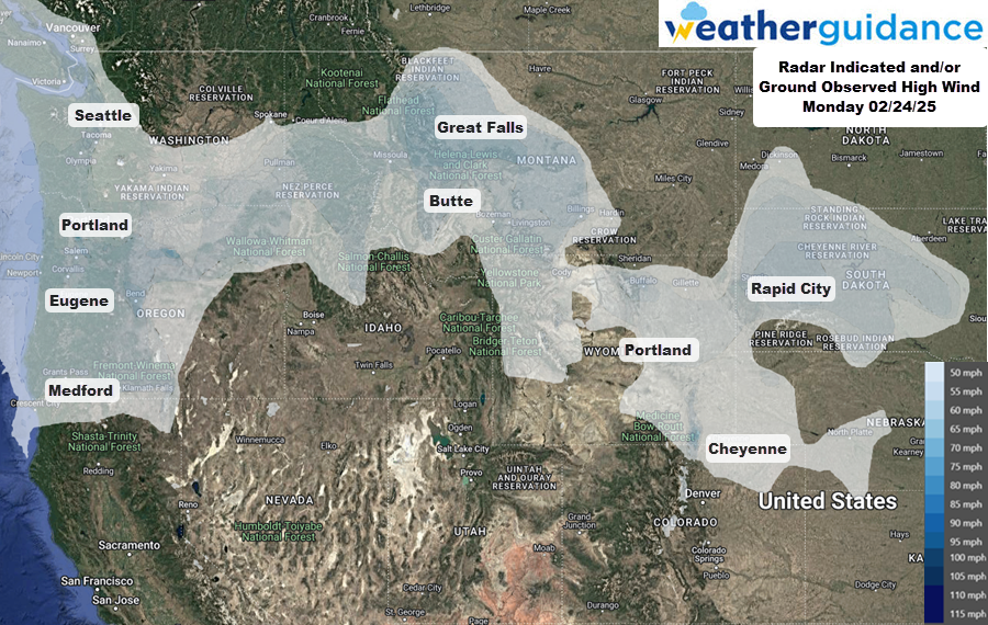 StormIntel's tweet photo. Hail and high winds impacted portions of the Pacific NW yesterday, including Salem and Silverton OR and La Center WA (hail), as well as Seattle, Portland, Great Falls and Butte (wind).  See where w/street level detail, rooftop zoom and more https://t.co/c4z3Pi7Uiw https://t.co/nssZ4stBcb