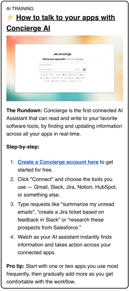 ayushj____'s tweet photo. Check us out on the @TheRundownAI today 🙌 https://t.co/4Ud9nWRjjD