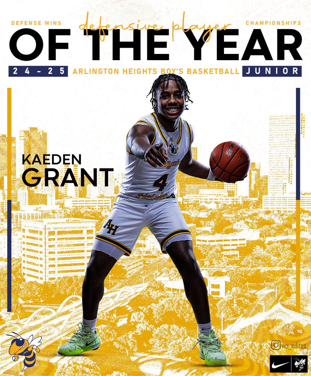 Congratulations to Junior Kaeden Grant  @ihoopkaeden on being named 7-5A 
Defensive Player of the Year! 

#30West x #EarnedNotGiven