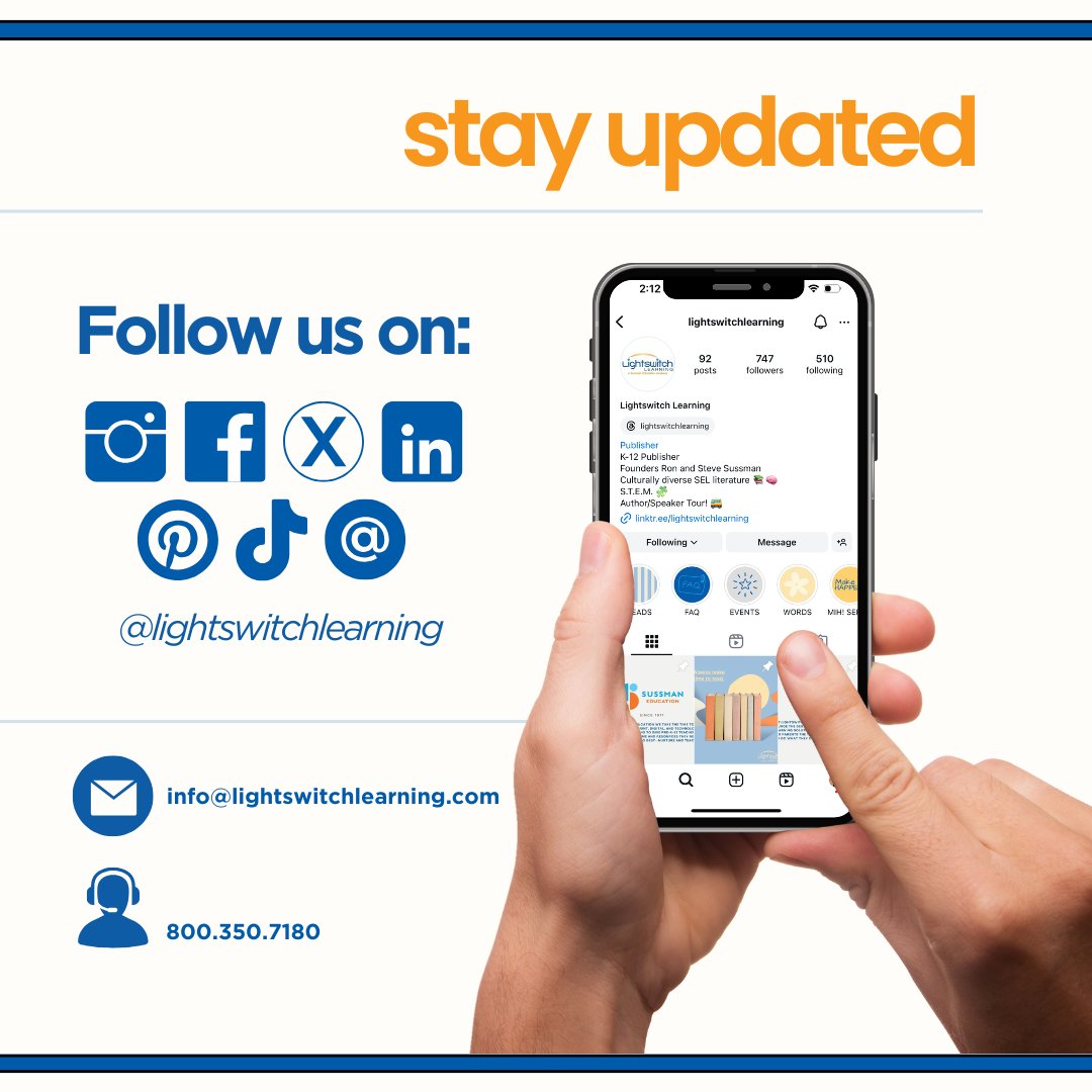 lightswitchK12's tweet image. Marking progress, one page at a time with a little motivation between the pages! Let’s support our young readers as they grow their love for books. Visit lightswitchlearning.com to browse our new releases! 📚 #childrensbooks #kidsbookswelove #picturebooks #illustratedbooks #k12