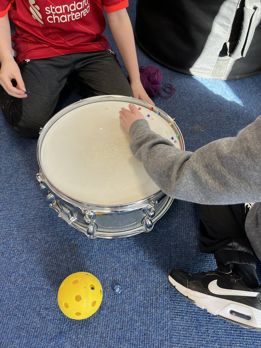 wolverham_rowan's tweet photo. Rowan class had a great first day back. After looking at the book Listen about Evelyn Glennie we tried some of Mr Bullen’s drums! We looked at how we could play them in different ways too… https://t.co/JAAQWdZCuT