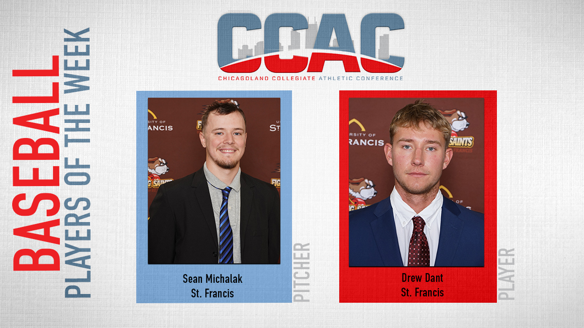 St. Francis Sweeps First Set of Weekly Baseball Awards Behind Dant, Michalak
chicagoland.prestosports.com/sports/bsb/202…