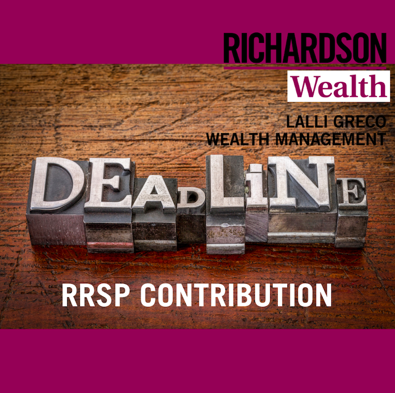 ⏰ LAST CALL: RRSP Deadline March 3, 2024!
Only a few days left to contribute! Don’t miss your chance to reduce taxable income and boost retirement savings.

Learn more in our blog: 🔗 ow.ly/uykL50V0wb1

#RRSPDeadline #TaxSavings #RetirementPlanning #RRSP2024 #LalliGreco