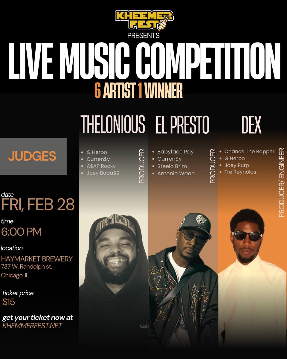 Friday it’s going down come check out these amazing artist eventbrite.com/e/live-music-c…