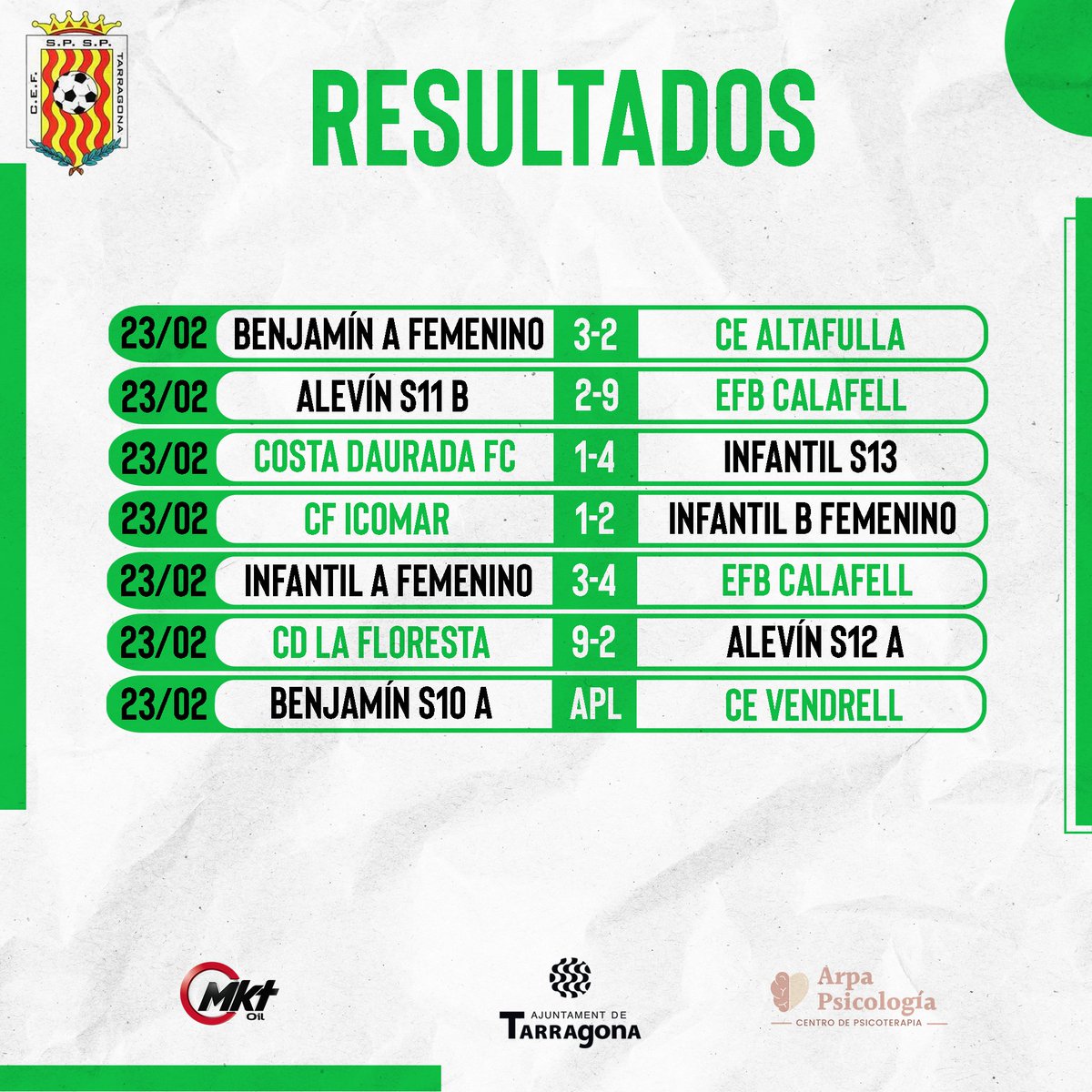 CEF Sant Pere i Sant Pau tweet media