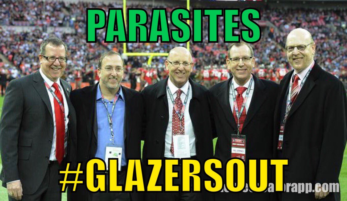 The family have taken £200M in dividends from the clubs revenue
WE WANT OUR CLUB BACK
Spread d Awareness thru Media REPOST &amp; HELP UR CLUB
#GlazersOut 
#GlazersAndRatcliffeOut 
#GlazersAreScumbags 
#GlazersAreVermin 
#MUFC