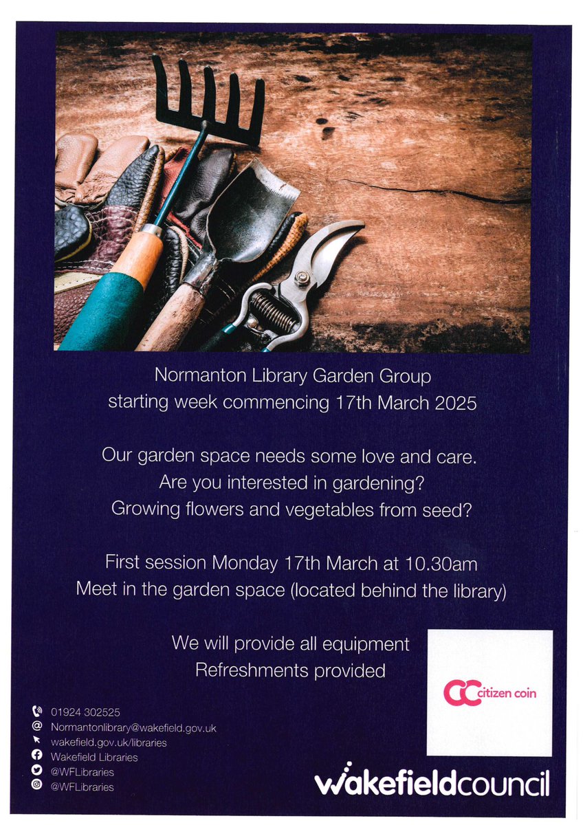 Wakefield Libraries tweet media