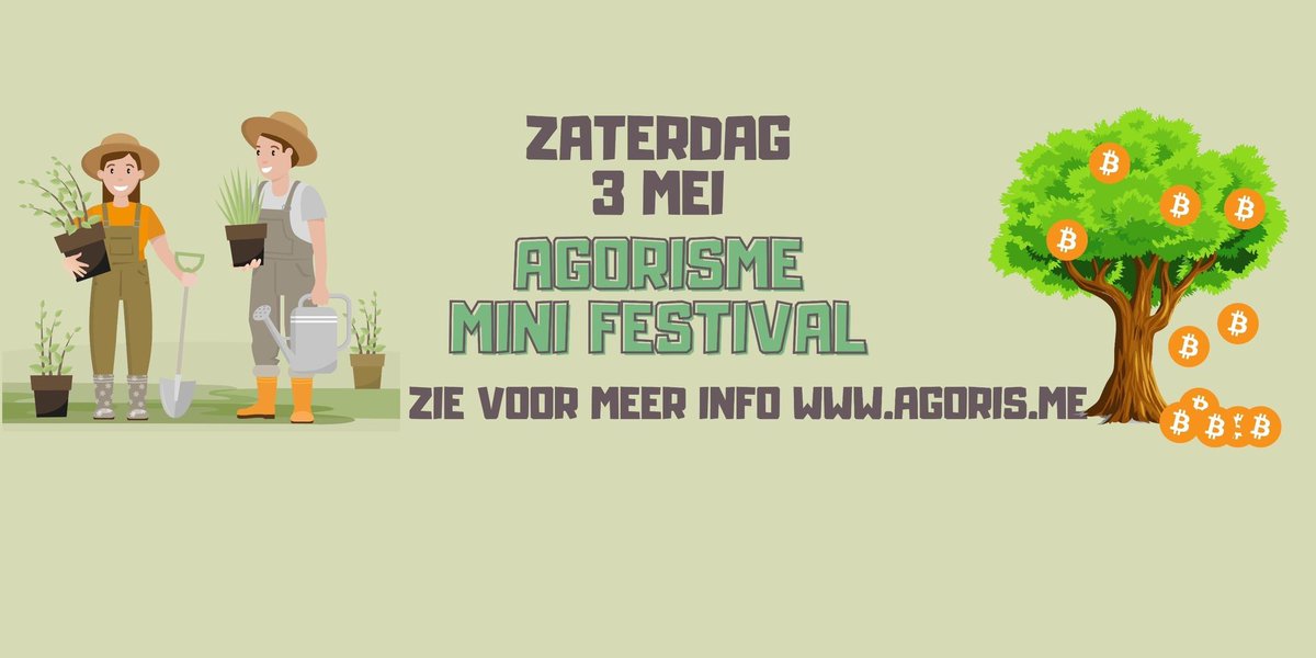 Agorisme Mini Festival 3 Mei 2025 

Op 3 mei is het volgende Agorisme Minifestival deze keer in Emmeloord. 

In 2024 lag de nadruk op het kennismaken met verschillende onderwerpen binnen het agorisme.
Door middel van zeepkist sessies van 10 minuten kregen we in sneltreinvaart