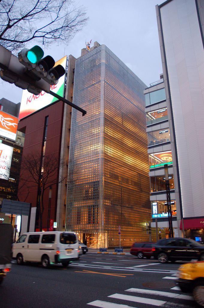 Maison Hermès, the flagship store and headquarters of the Hermès