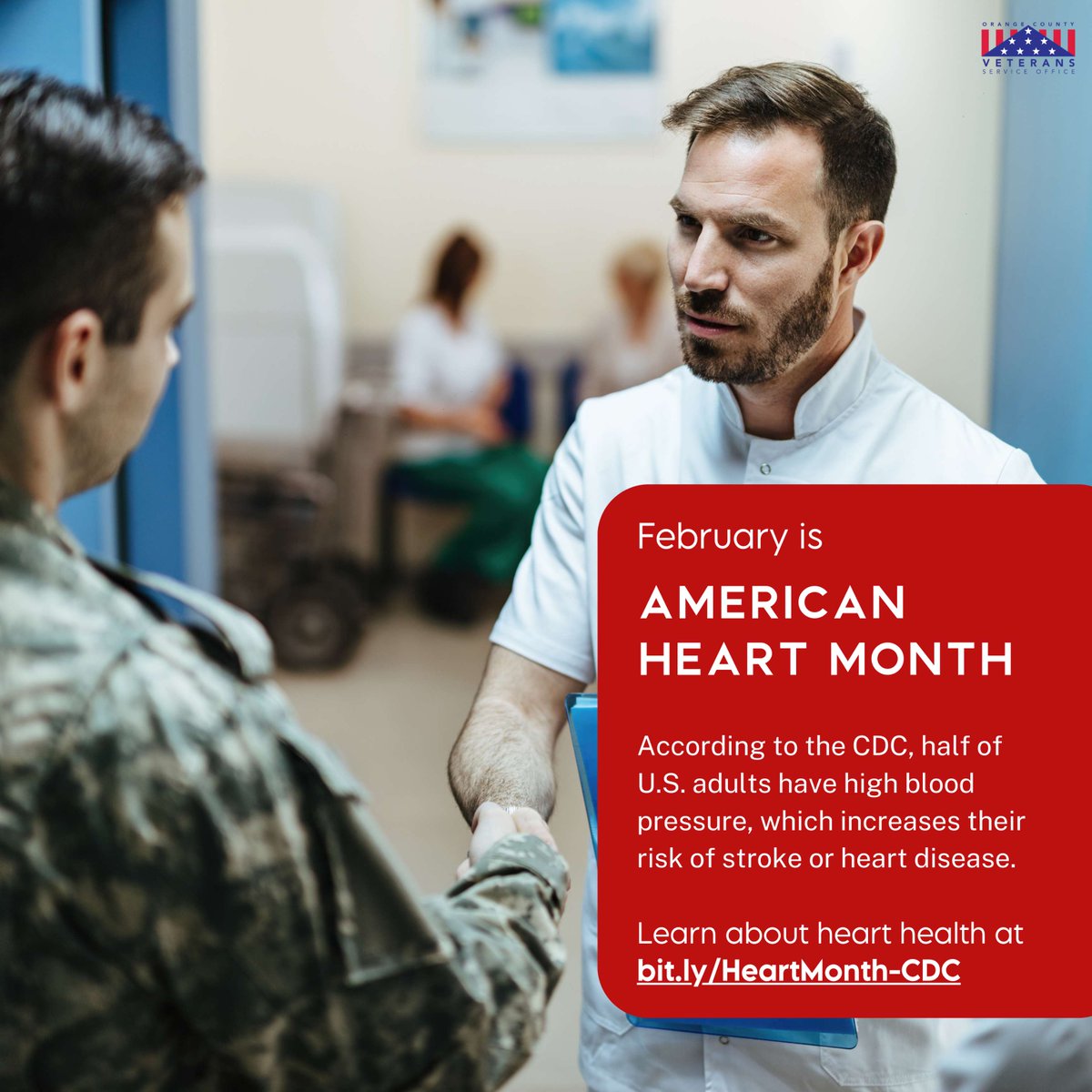 February is American Heart Month! ♥

Heart disease is a leading health concern, but small changes can make a big impact. Stay informed about risks and prevention strategies.

🔗 Learn more at bit.ly/HeartMonthCDC