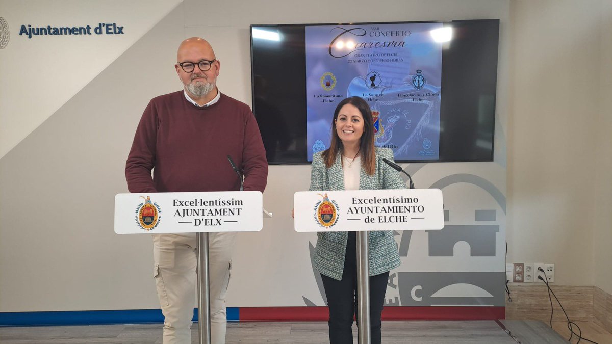 🔵𝗫𝗩𝗜𝗜 𝗖𝗢𝗡𝗖𝗜𝗘𝗥𝗧𝗢 𝗗𝗘 𝗖𝗨𝗔𝗥𝗘𝗦𝗠𝗔

Disfruta, un año más, del Concierto de Cuaresma organizado por las Junta Mayor de Cofradías. 

🗓️22 de marzo
🕥19:30 horas
📍Gran Teatro 
🎟️10 euros