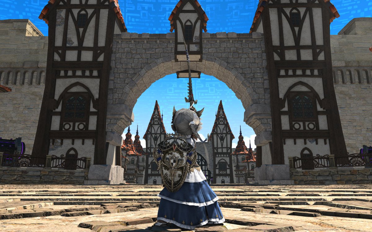 shield and blade
#ララフェル
#おはララ
#FF14
#ララオス
#lalafell