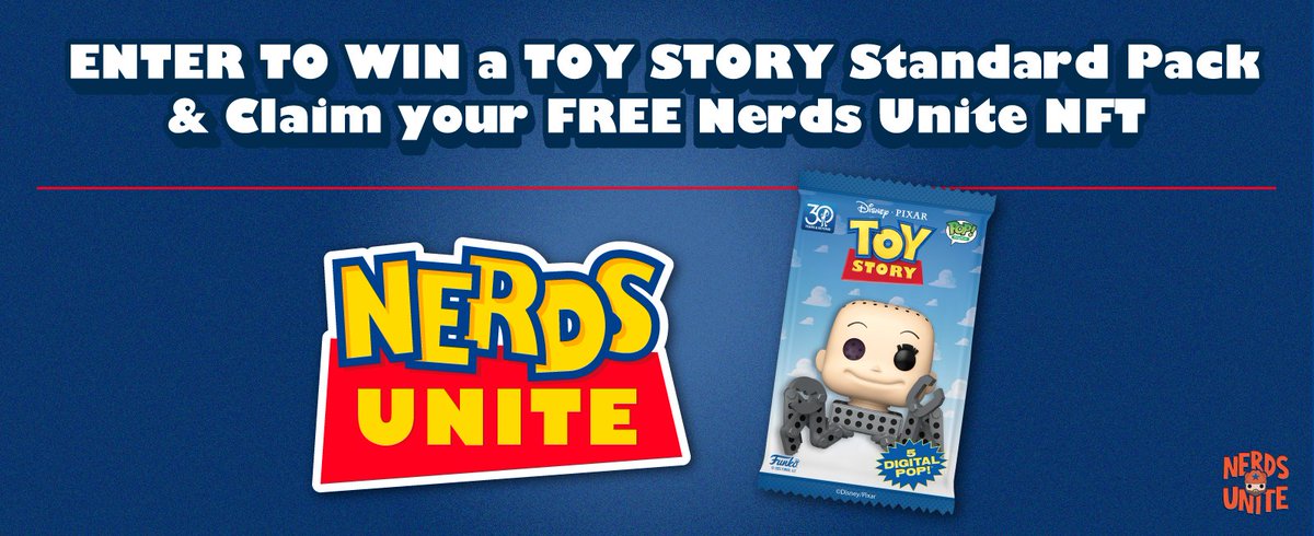 To NFT &amp; Beyond!!! - Enter to WIN a #ToyStory Standard Pack &amp; claim your FREE #NerdsUnite NFT!  Hurry - Entries close at 3pm today (2.25.25)! 
  bblk.io/RESQ