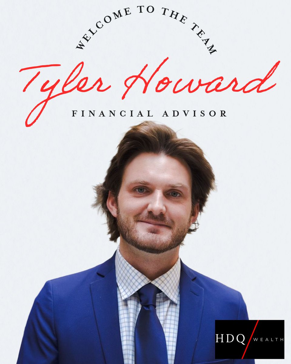 We are thrilled to welcome Tyler Howard to the HDQ Wealth team as a Financial Advisor in Kansas City! 🎉 Tyler brings expertise in wealth planning, investment management, and tax planning. Outside the office, he enjoys running, biking, golfing, and spending time with his dog.